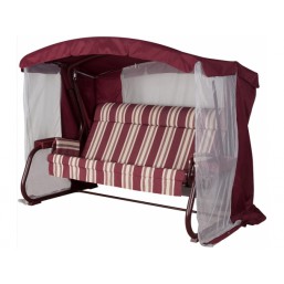 Садовые качели Милан премиум бордо