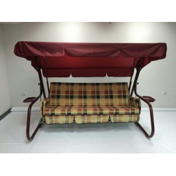 Садовые качели Торнадо +10К бордовые