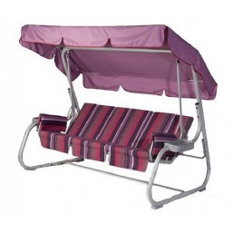 Садовые качели Варадеро серебро