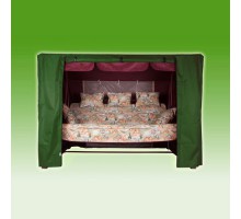 Чехол для садовых качелей Капри зеленые