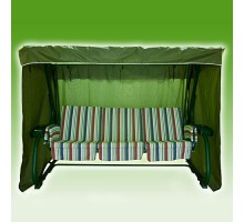 Чехол для садовых качелей Легенда зеленые