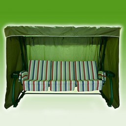 Чехол для садовых качелей Легенда зеленые