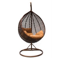 Плетеное подвесное кресло Derong KM 0002 big