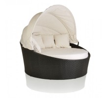 Kvimol KM-0099 диван-шезлонг из искусственного ротанга (Kvimol)