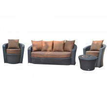 Kvimol KM-0061 комплект из искусственного ротанга (Kvimol)