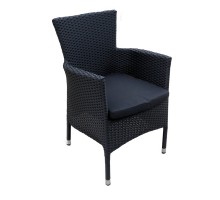 Aroma black кресло из искусственного ротанга (Joygarden)